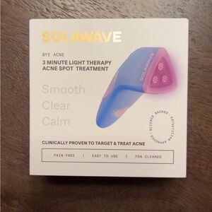 SOLAWAVE BYE ACNE 3 minute Light Therapy Acne Spot Treatment